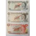 BERMUDA 1984 . ONE 1 - ONE HUNDRED 100 DOLLARS BANKNOTES . SPECIMEN